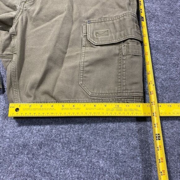 Duluth Trading Cargo Shorts Mens 42 Green - Picture 6 of 8